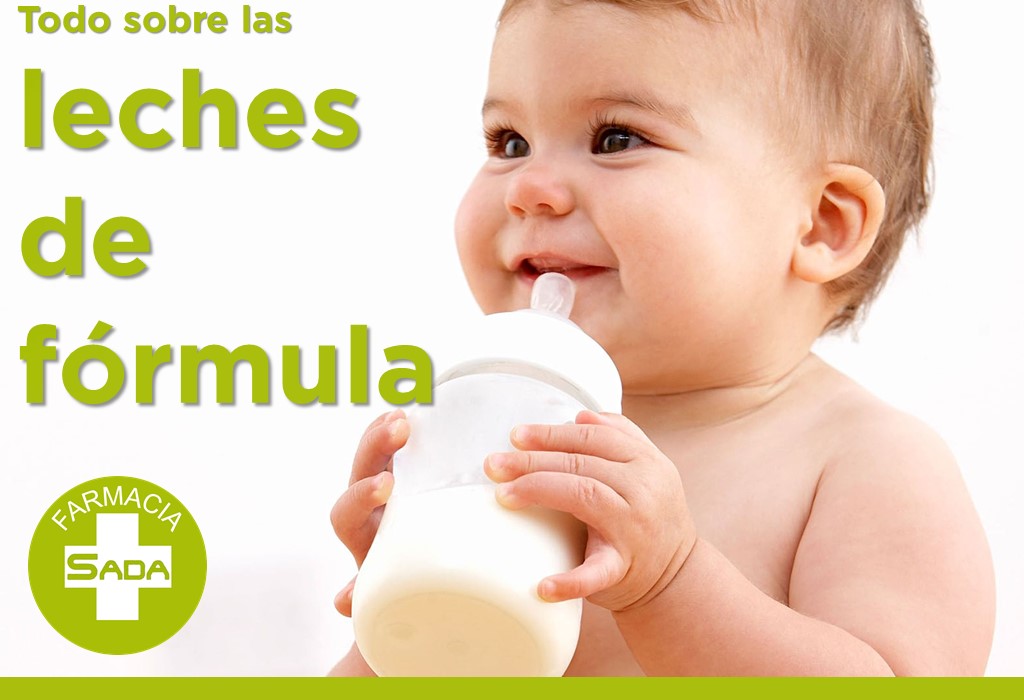 Todo sobre las leches de fórmula para el bebé