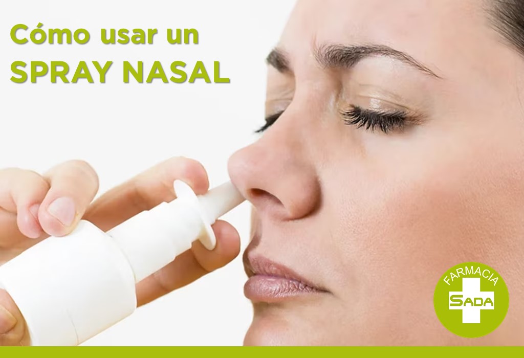 Como usar un Spray Nasal